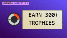 Thank you for over 300 trophies!
