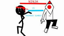 ninja vs rhombusbot the movie!