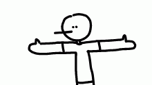 Make a T-Pose animation/drawing...