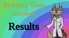 Birthday Bash Contest Results!