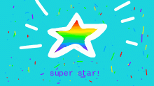 rainbow star