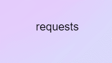 im taking requests or something