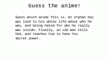 GUESS THE ANIME
