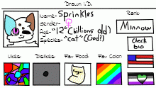 Sprinkles' ID Card