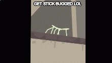 A totally normal stickbug meme