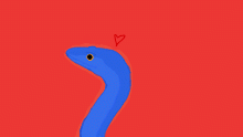 Bright Blue Snake