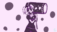Daygun-Chan with mallet