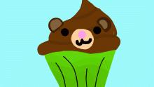 Teddyisthebestbear's cupcake