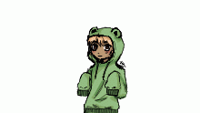 froggie hoodie