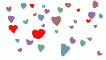 hearts for my two followers<3