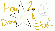 How 2 Draw A Star!