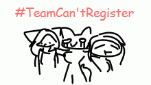 Team cant register