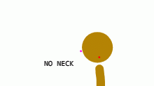 no neck