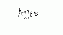 Aggie!!!