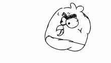 the overly obese angry bird