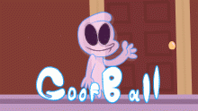Goofball the goofy cartoon ghost