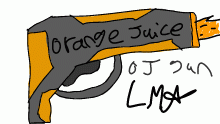 Orange Juice gun