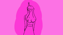 idk. princess bubblegum sketch