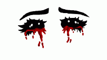 bloody eyes