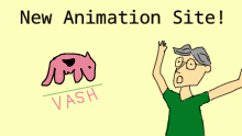 New Animation Site: Vash!