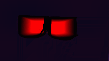 The lenses that touched the void