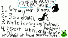 How to pray to Father Daviid