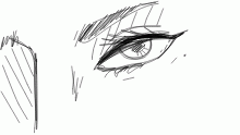 A 10 second eye doodle