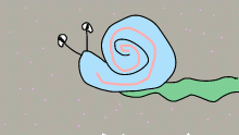 depressed little snail