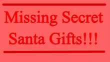 Missing Secret Santas!
