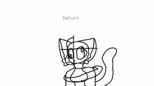 Saturn wants to say hi