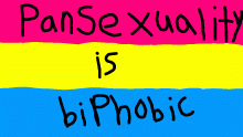 Pansexuality is biphobic