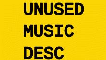 UNUSED MUSIC