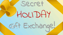 Drawn Gift Exchange! closed