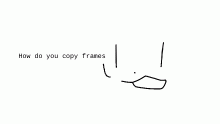 How do you copy frames