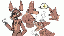 Rough Sketch Foxy