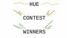 Hue contest winners!