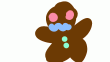 Gingerbread man on crack