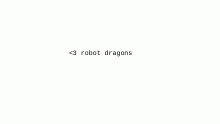 desc robot dragon
