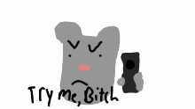 redraw of mouse with gun :)