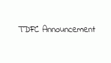 TDFC | Important Announcement 2
