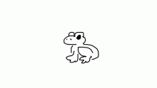 Wiggle frog