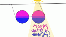 Bi visibility day was Friday
