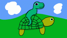the snake and the turtle (read desc