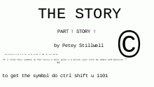 The Story 1 part 1+2 secert symbols