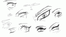 eye doodles