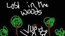 lost in the woods