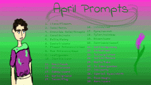 April Prompts