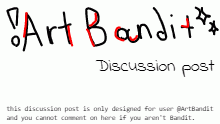 @ArtBandit Discussion post