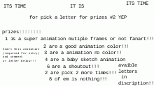 -FREE-  PICK A LETTER FOR PRIZES #2