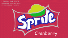 Wanna sprite cranberry?